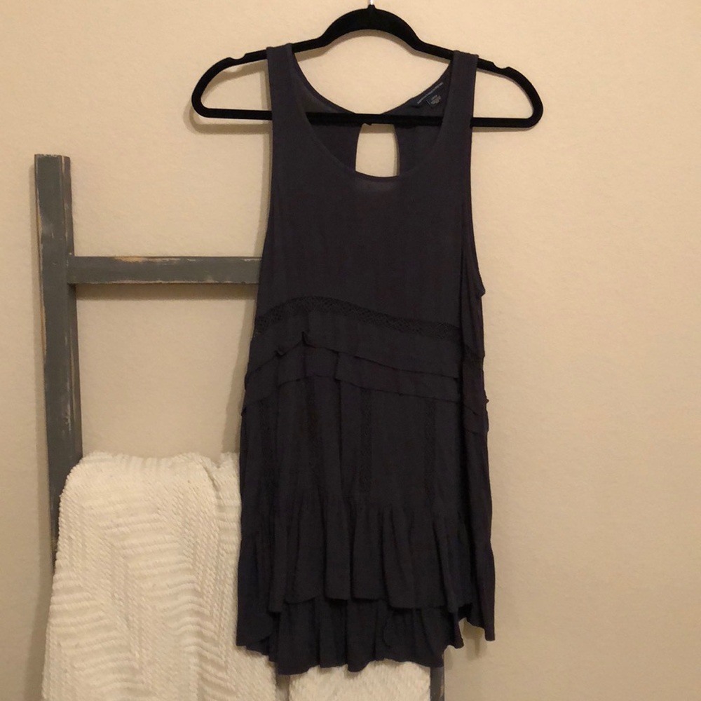 American Eagle dark gray tank top